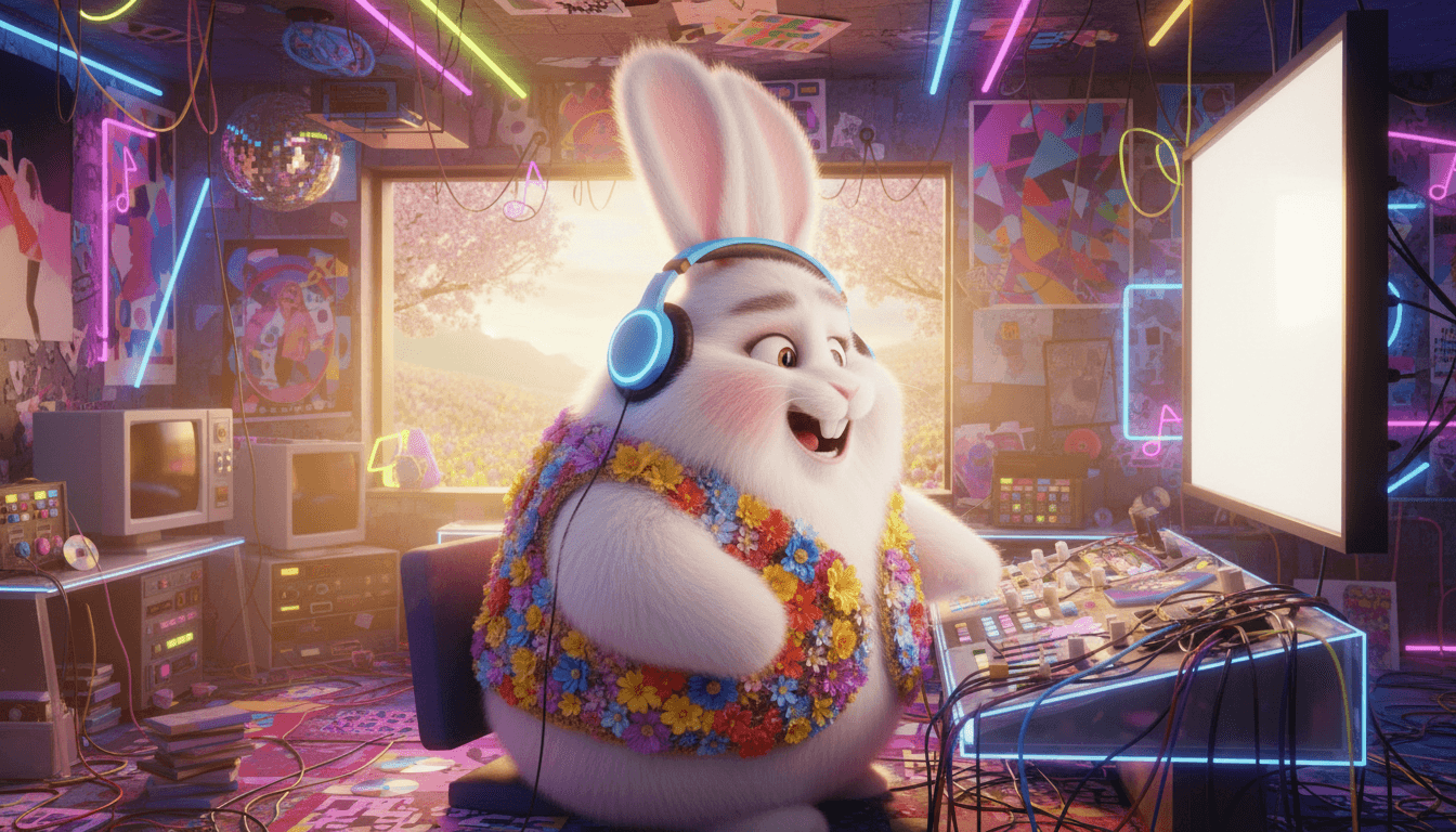 Behind the scenes at Jubblyland making music